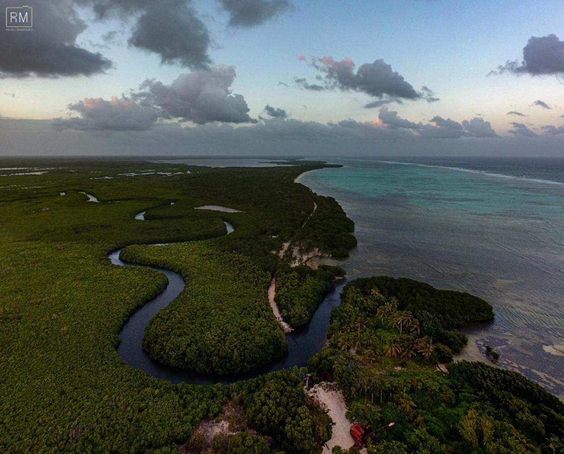 艾克斯卡拉克Caribbean Casa Blanca公寓 外观 照片